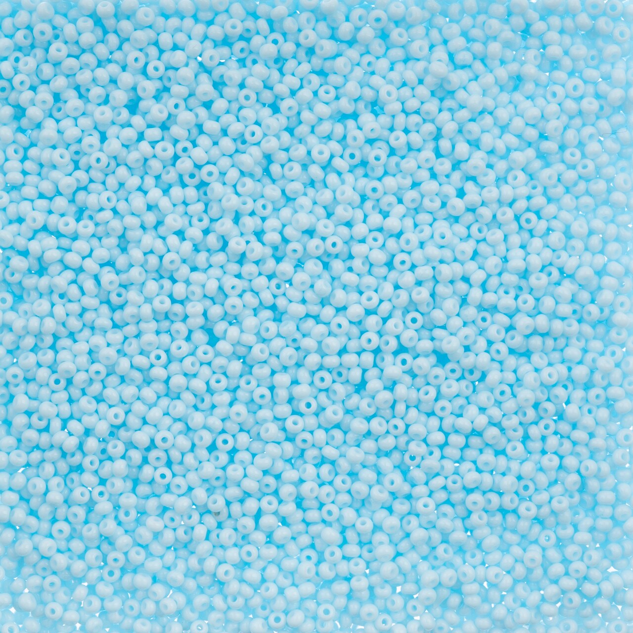 John Bead 11/0 Opaque Dyed Solgel Czech Glass Seed Beads, 23g